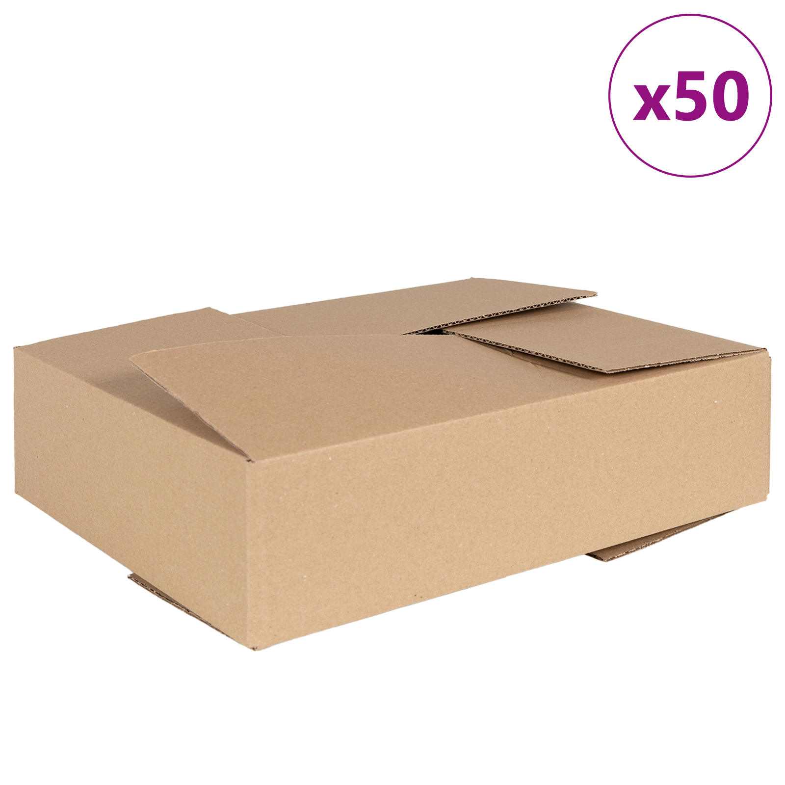 Brettbar Boks 50 stk 40x30x10 cm Kartong