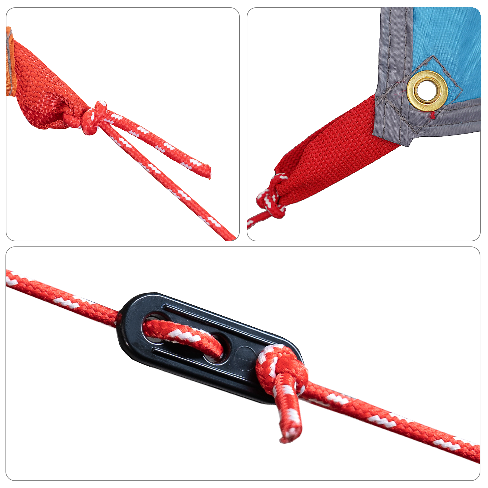 Blå Caravan Markise 300 x 240 cm - Vanntett