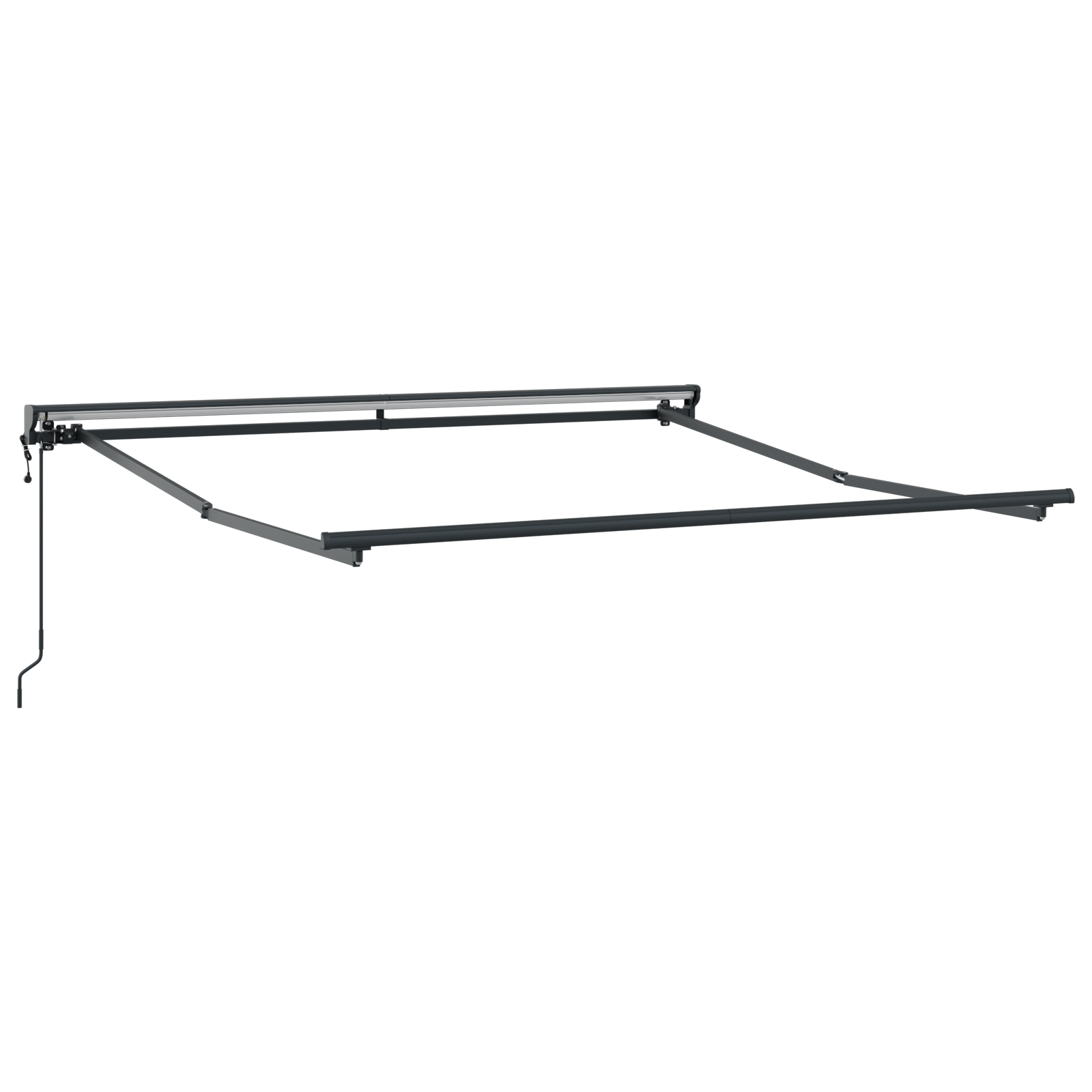 Elektrisk Semi-Kassett Markiseramme Utrekbar Metall