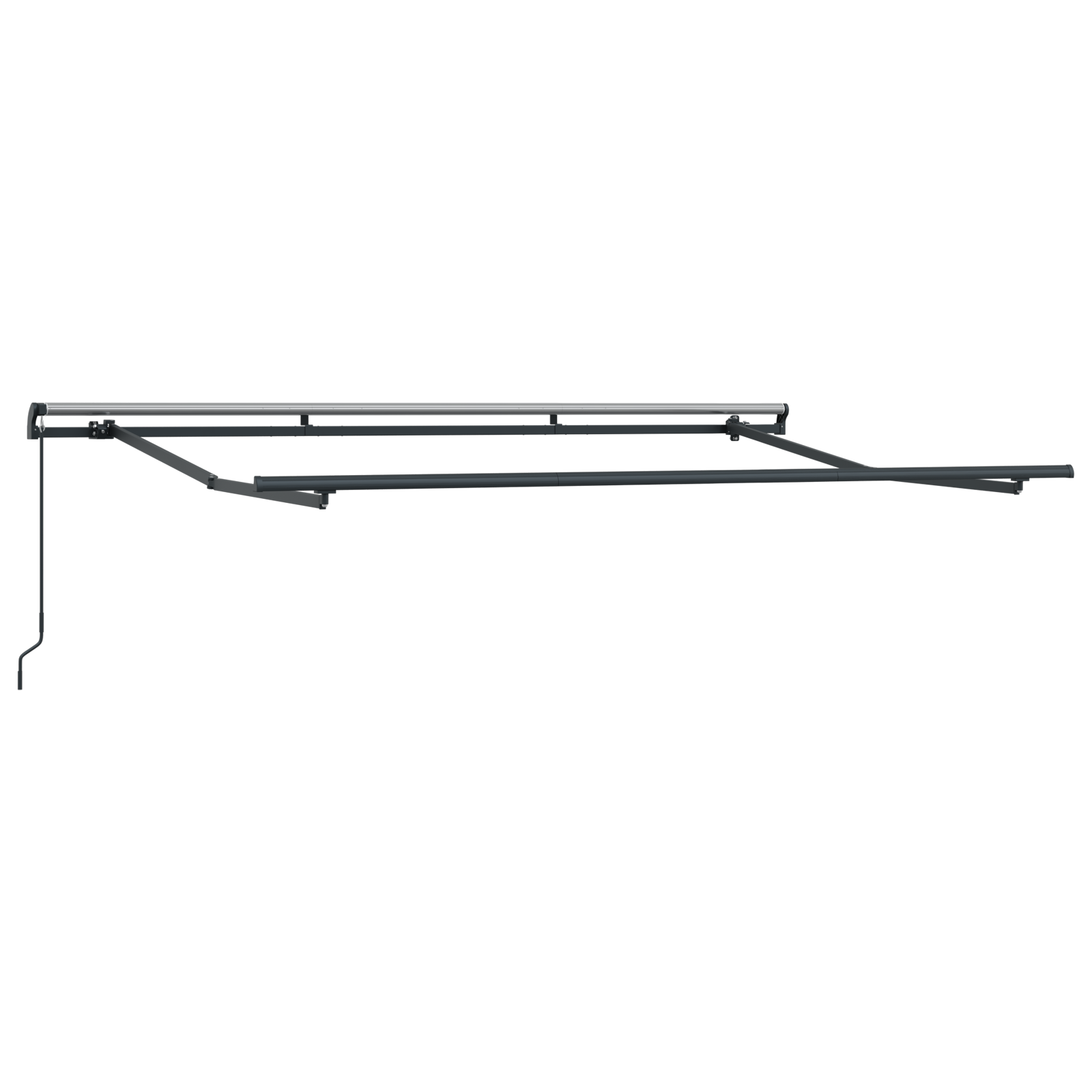 markiseramme utrekkbar og manuelt betjent 3.5x2 cm metall