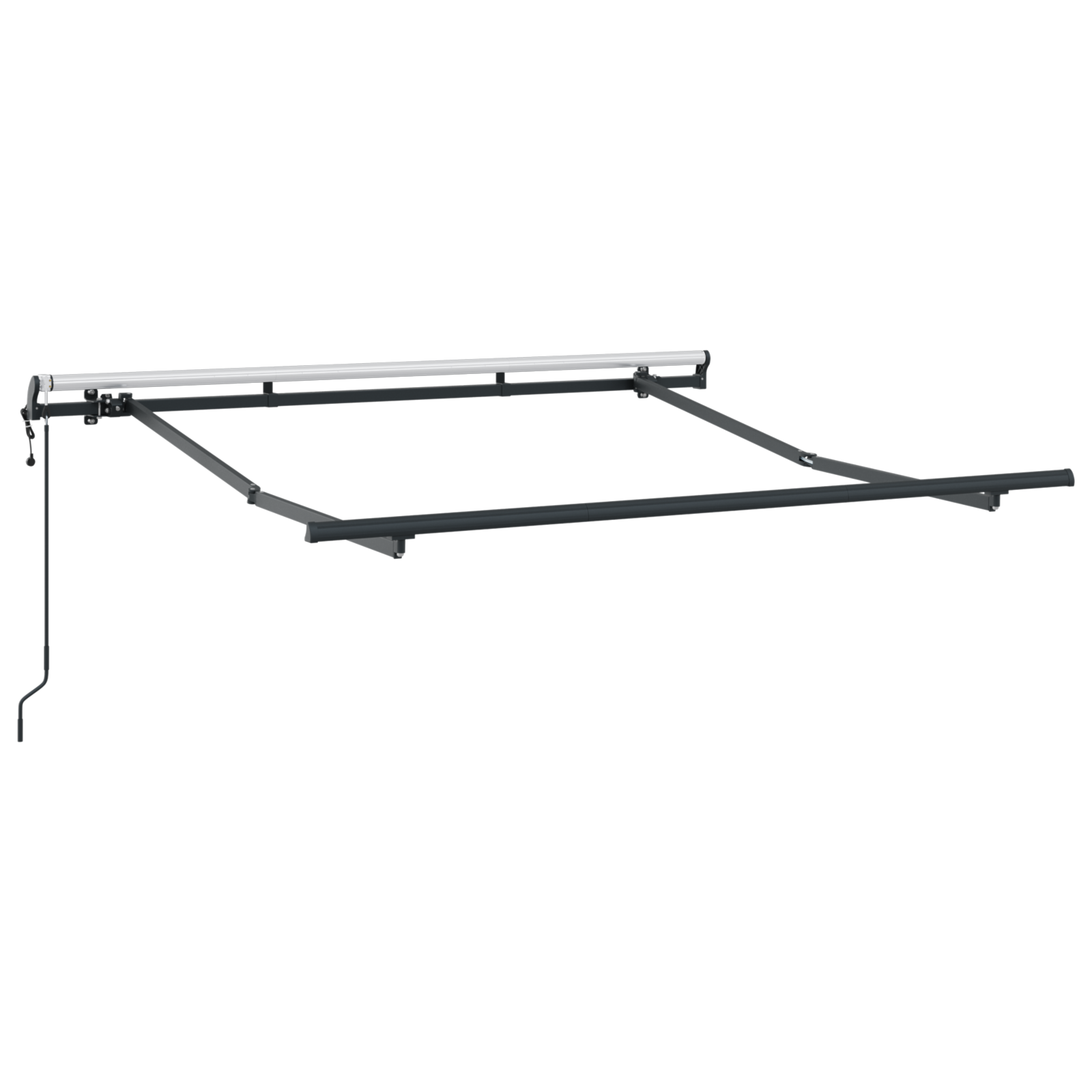elektrisk markiseramme uttrekkbar 2.5x2 m metall