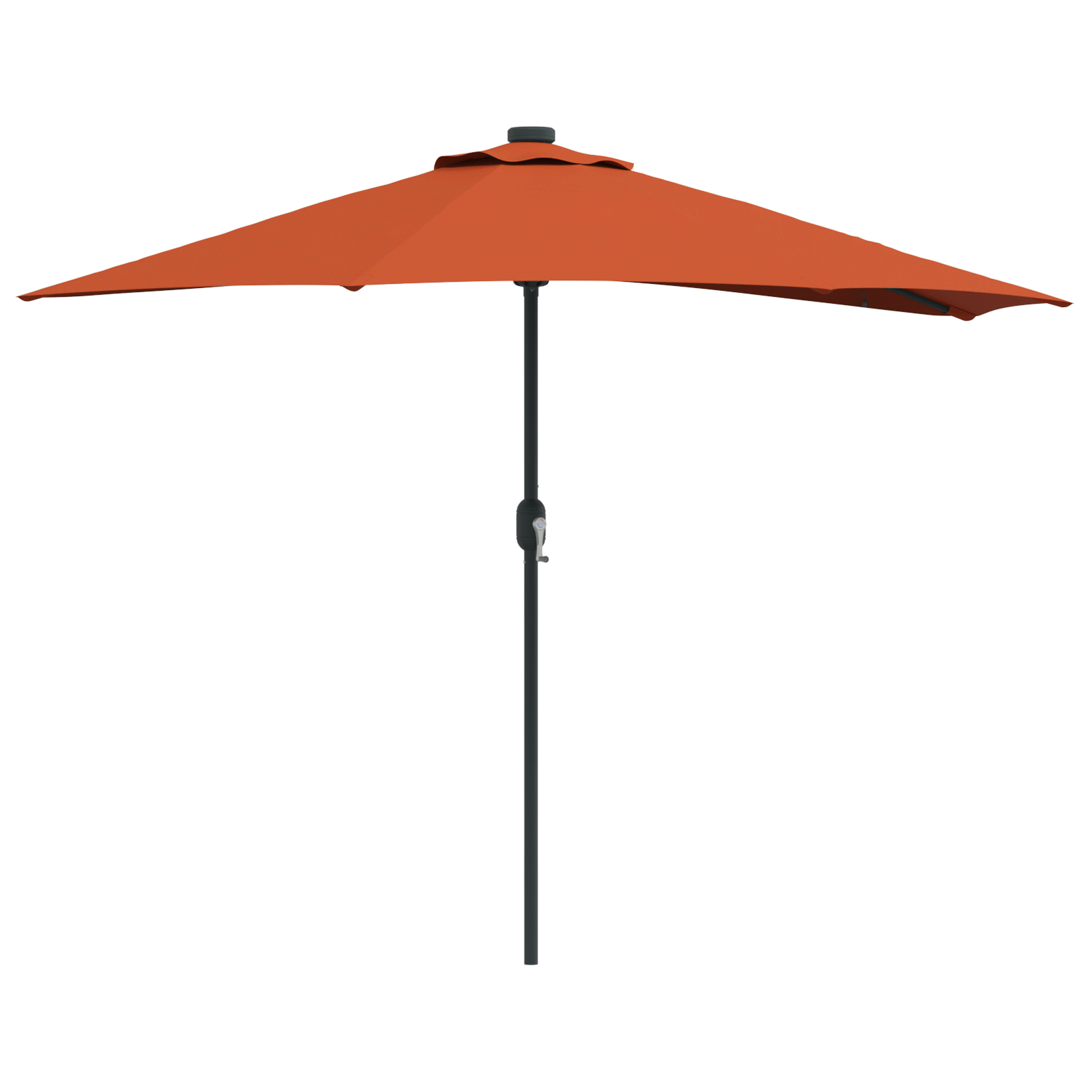 Hageparasol Terrakotta 294 x 150 x 224 cm stoff