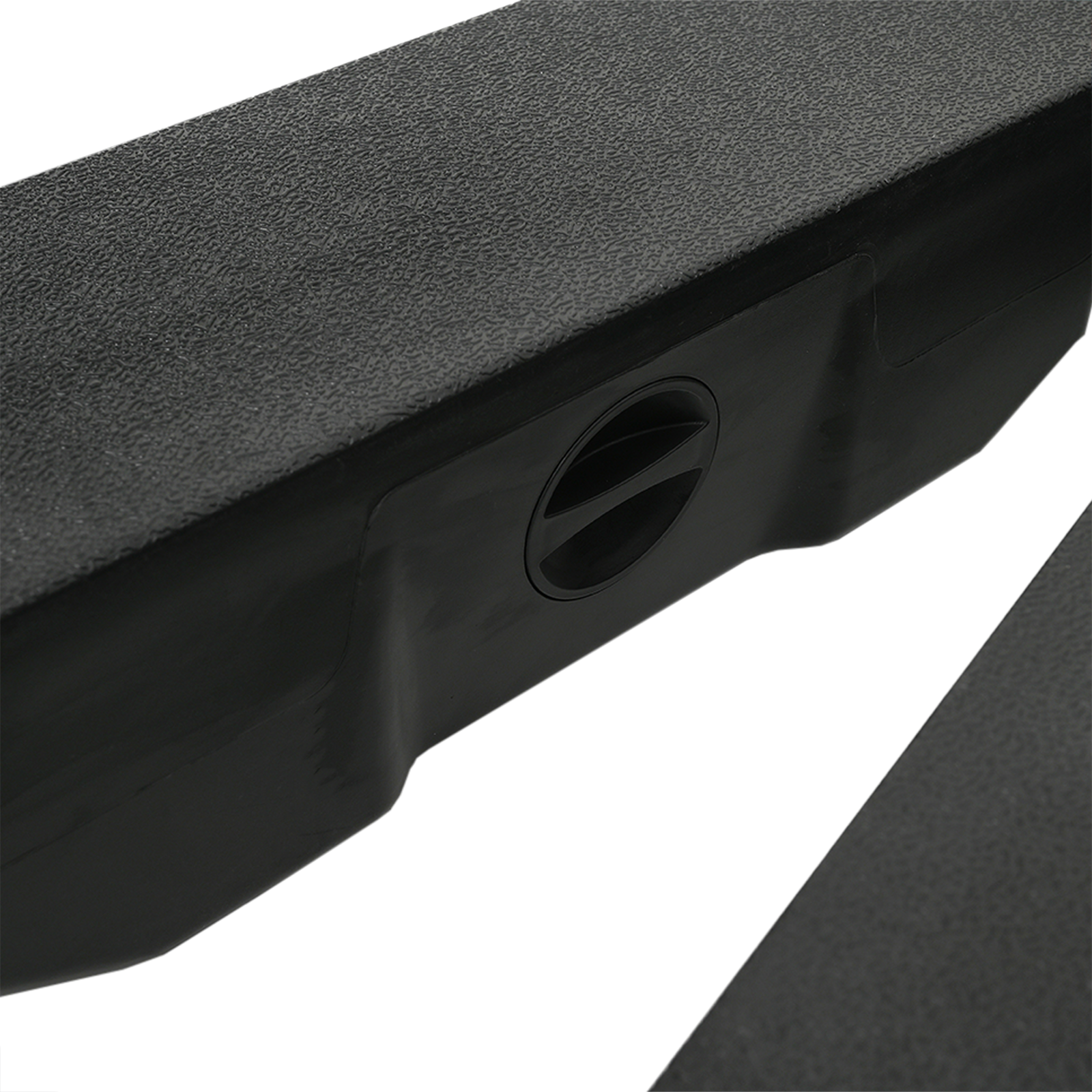 Cantilever parasollbase-sett 4 pcs Svart 98 x 98 x 13 cm Plast