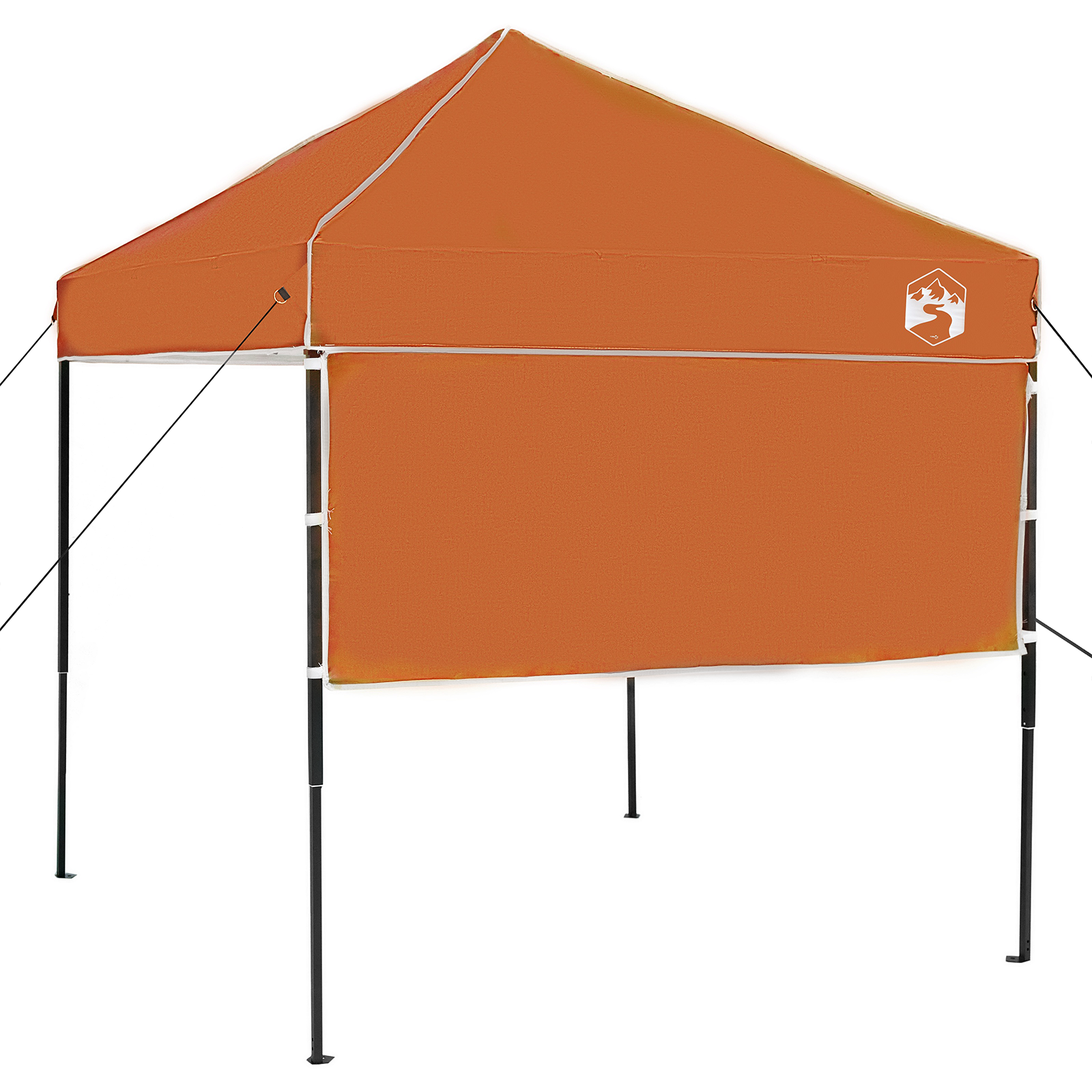 Canopy telt Oransje 200 x 200 cm Oxford-stoff
