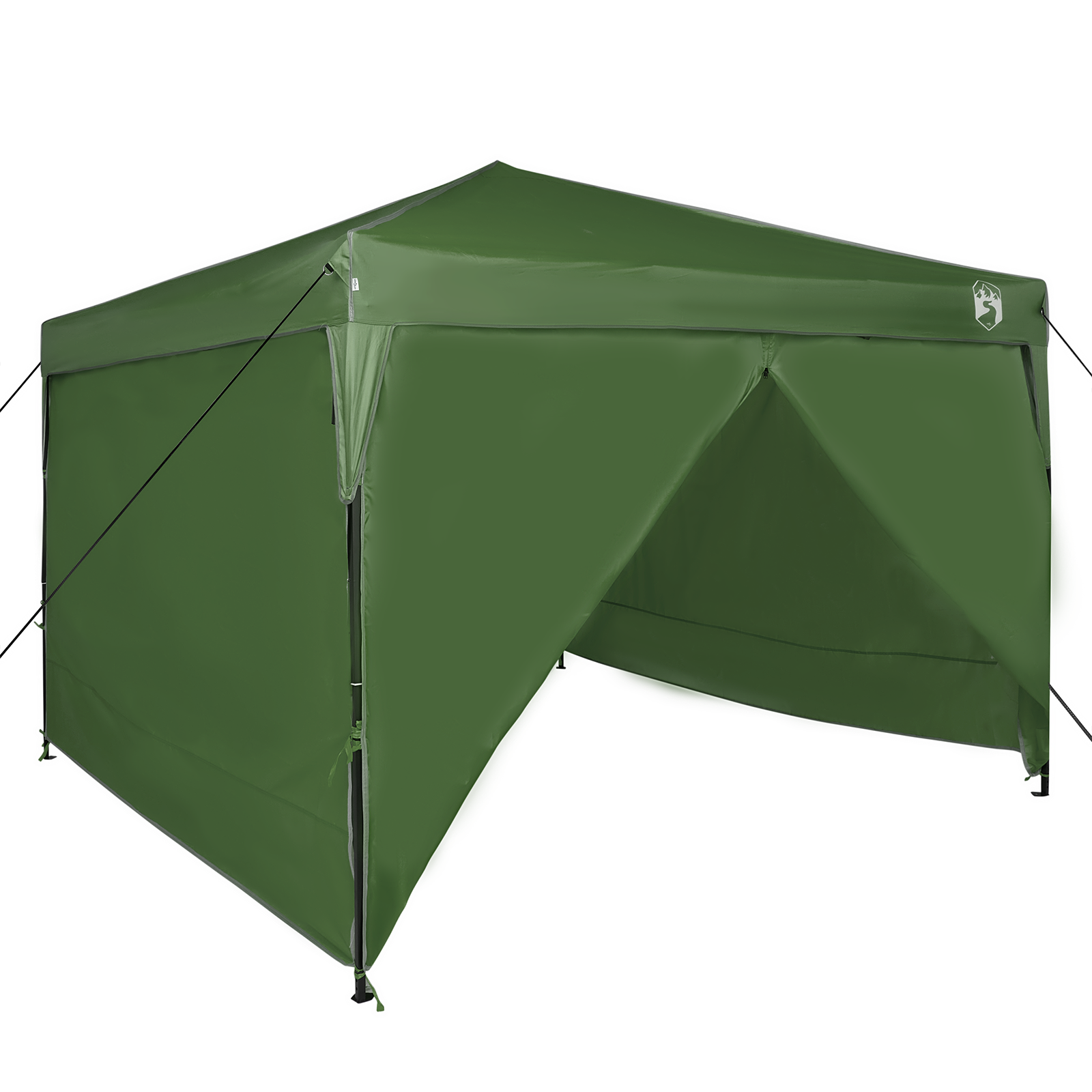 Canopy telt grønn 300 x 300 x 227 / 236 / 245 cm Oxford-stoff