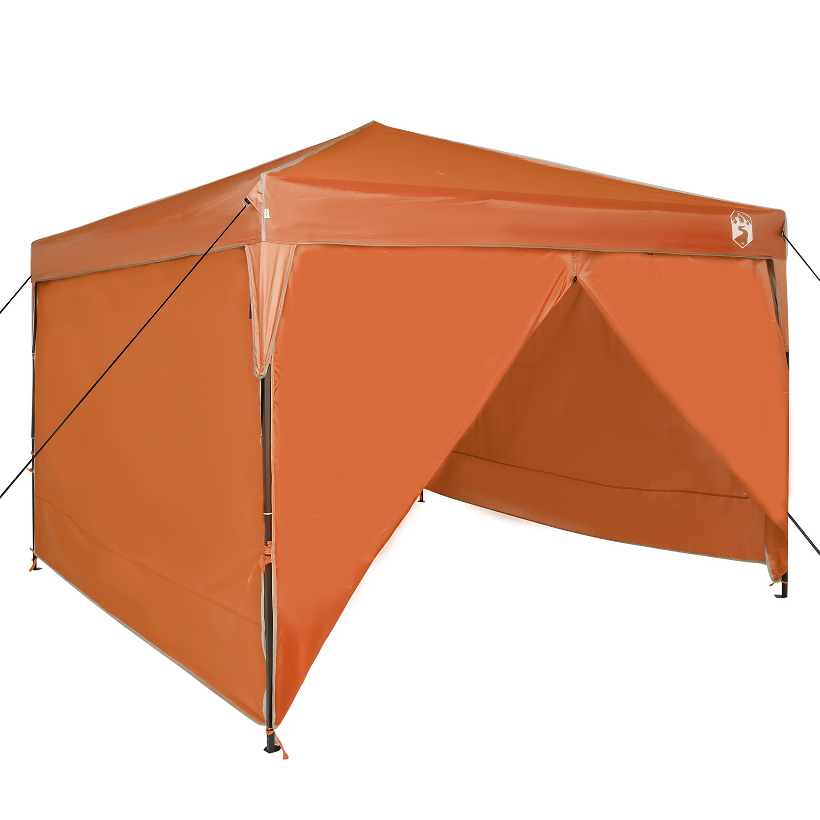 Canopy telt Oransje 300 x 300 x 227 / 236 / 245 cm Oxford-stoff