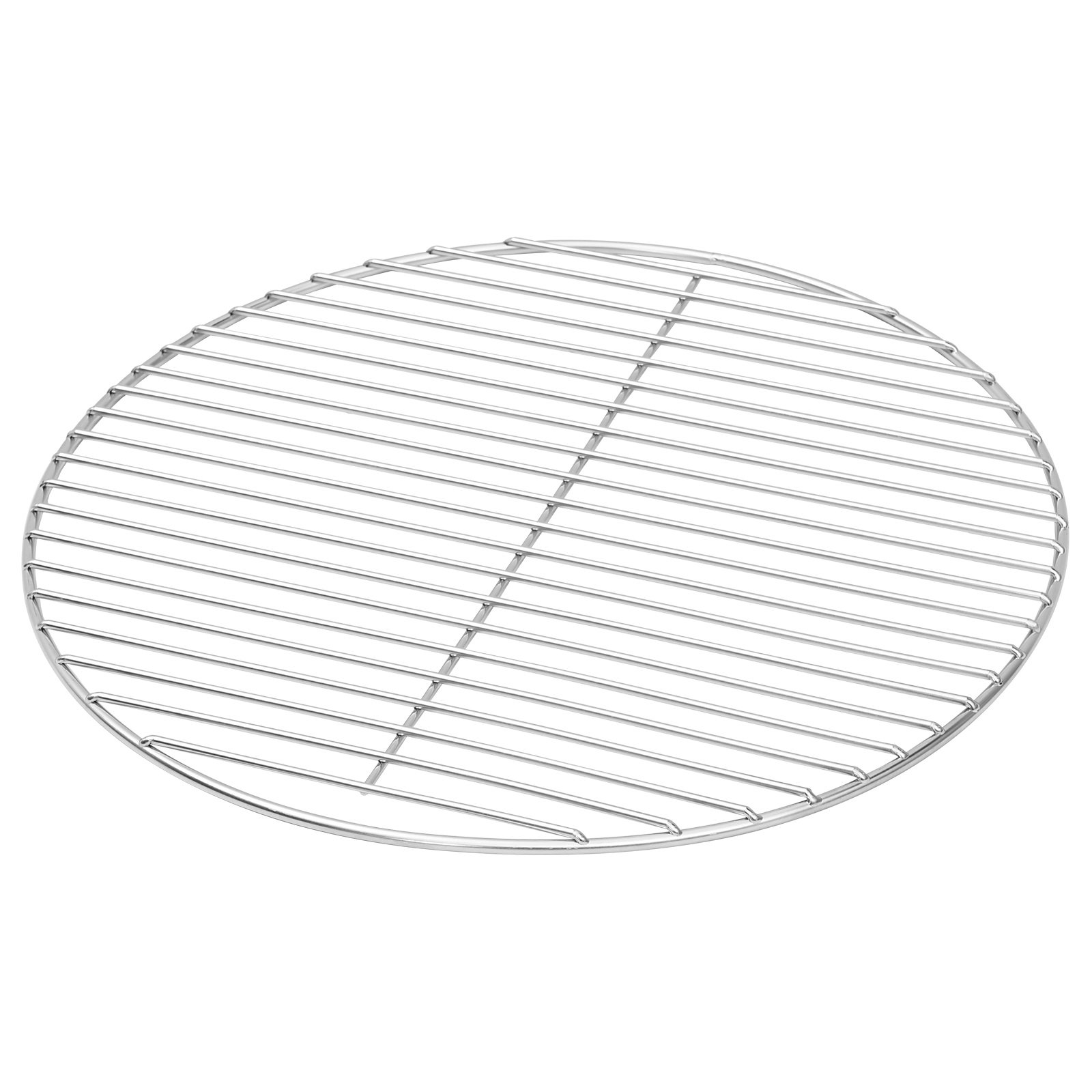 BBQ Grillrist Sølv Ø43 cm Rustfritt stål