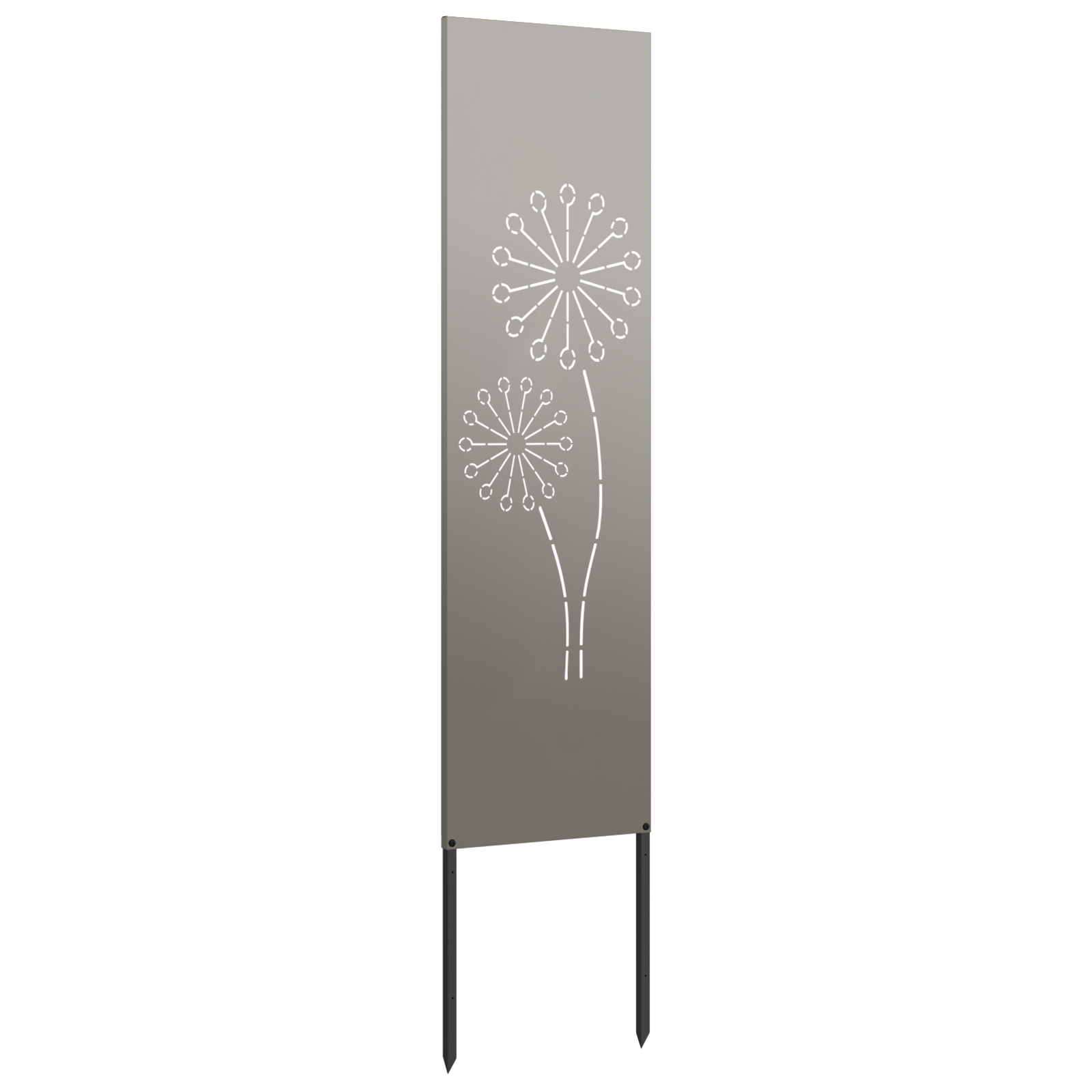 Hage Dekorativt Panel Rusten 32 x 140 cm Værbestandig stål