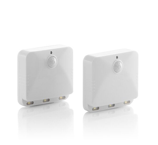 LED - lampe med bevegelsessensor 2pk. - Fritidsshoppen.nofritidInteriørled - lys