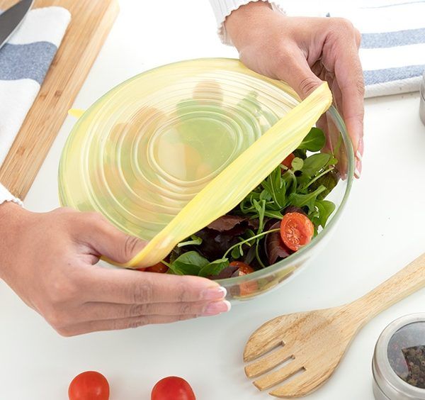 Silikonlokk sett gjenbrukbar/regulerbar ( 10) - Fritidsshoppen.nogjenbrukkjoppkjøkken