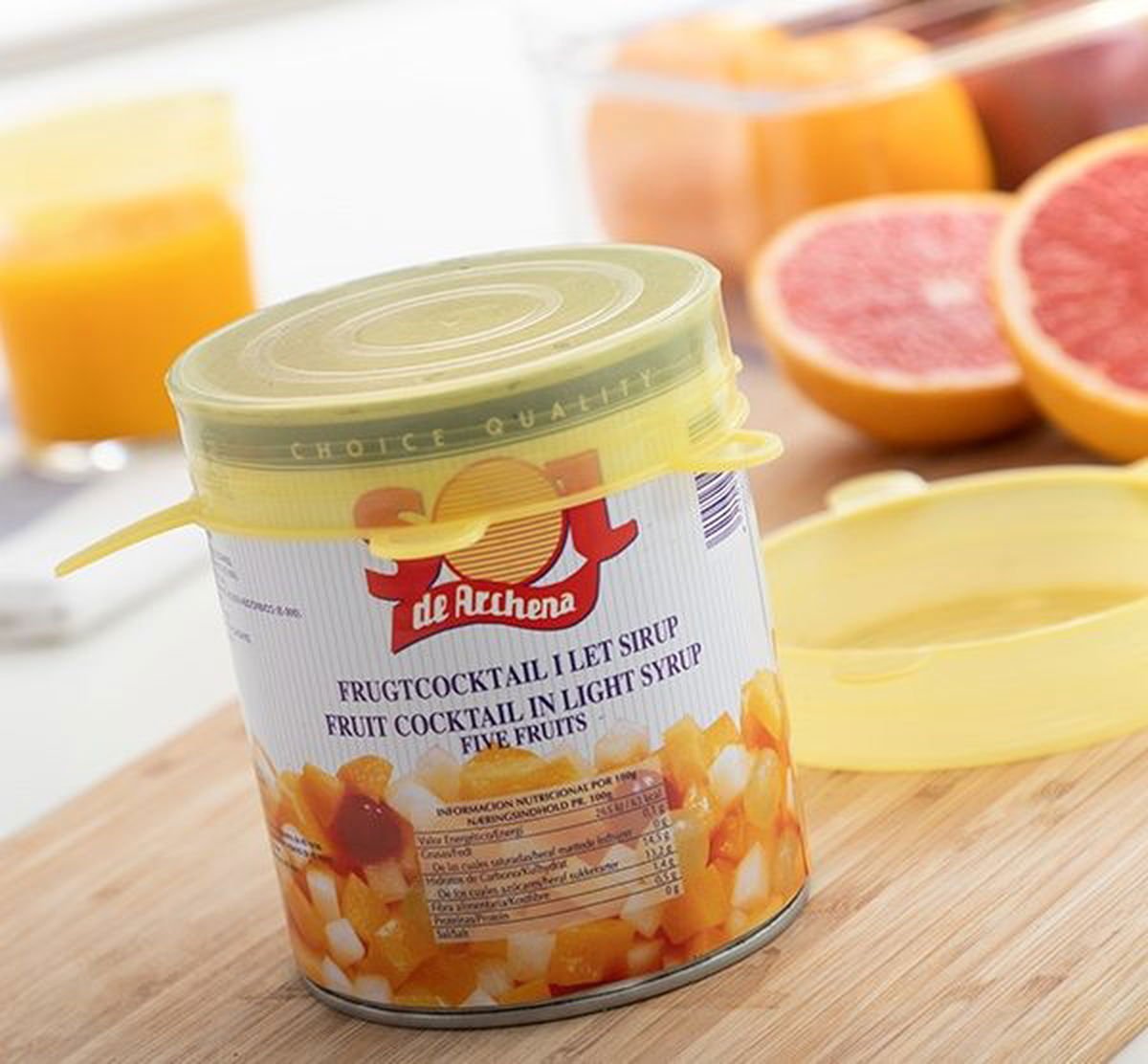 Silikonlokk sett gjenbrukbar/regulerbar ( 10) - Fritidsshoppen.nogjenbrukkjoppkjøkken