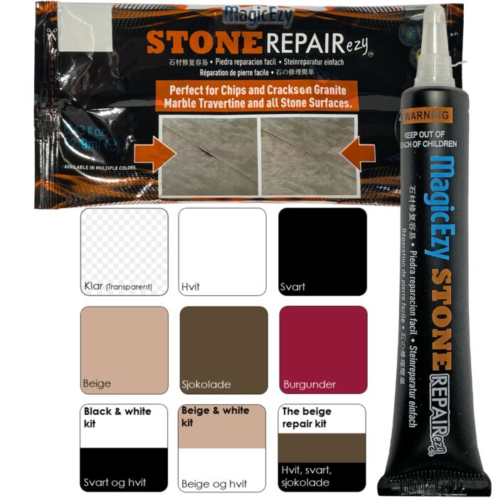 MagicEzy Stone REPAIRezy - Innfarget filler for reparasjon av stein