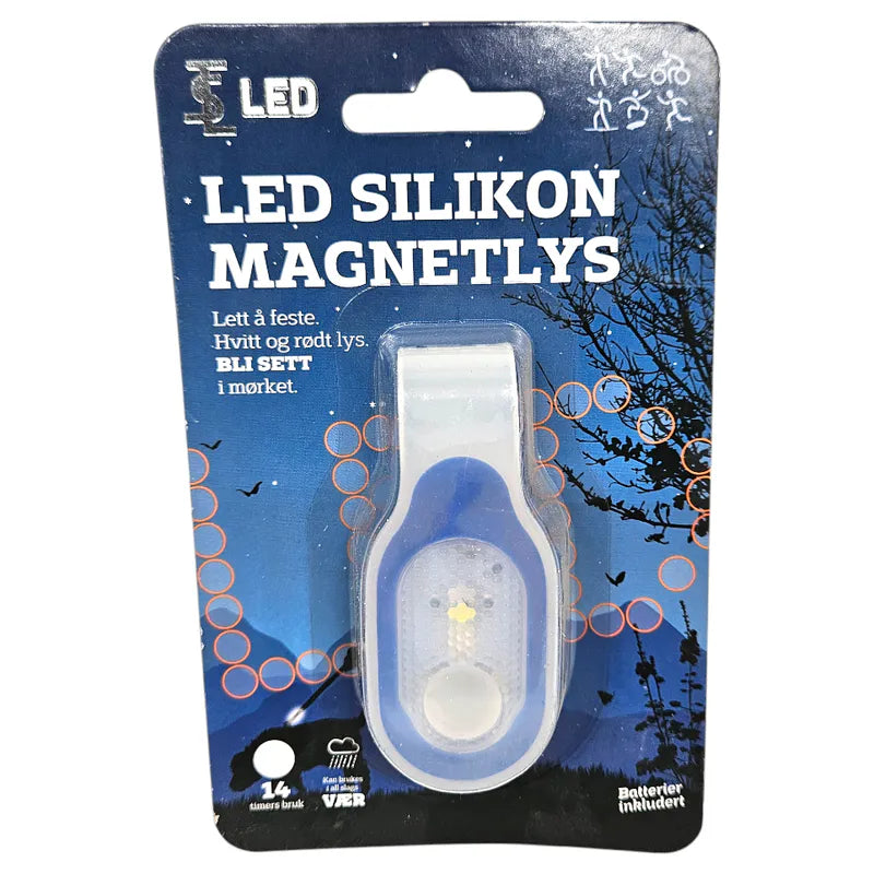 LED Magnet lys - Bli sett i høstmørket