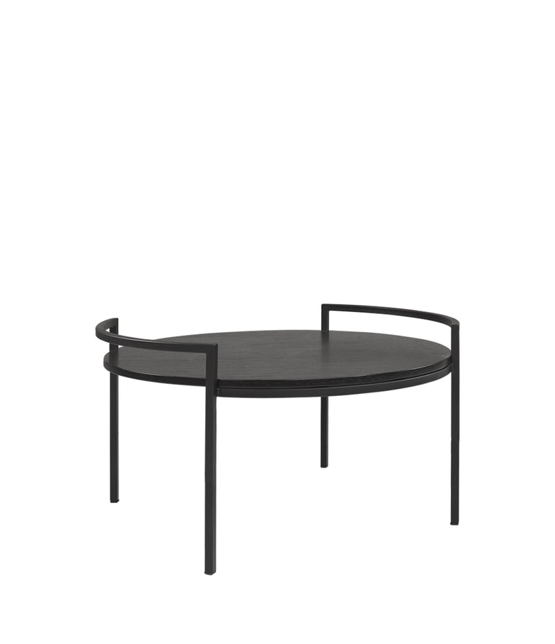 Capulus Sofabord Ø 90 cm Black