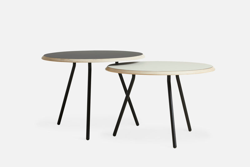 Soround kaffebord - Black (Ø60xH44,50)