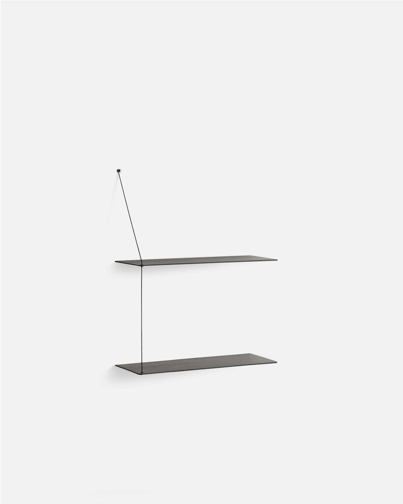 Stedge hylle (60 cm) - Black