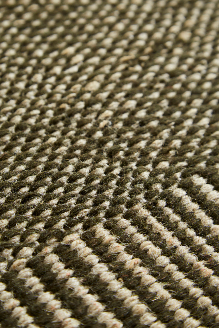 Rombo teppe (170 X 240) - Moss green
