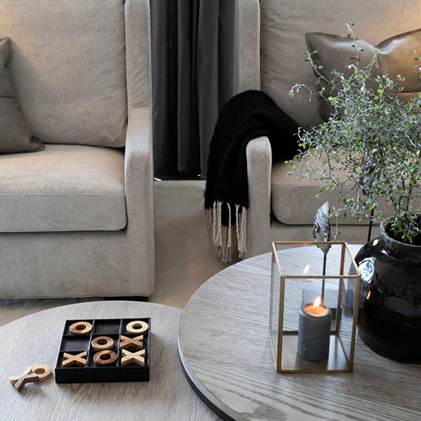 Mason Sofabord sett 2 stk Antique Grey