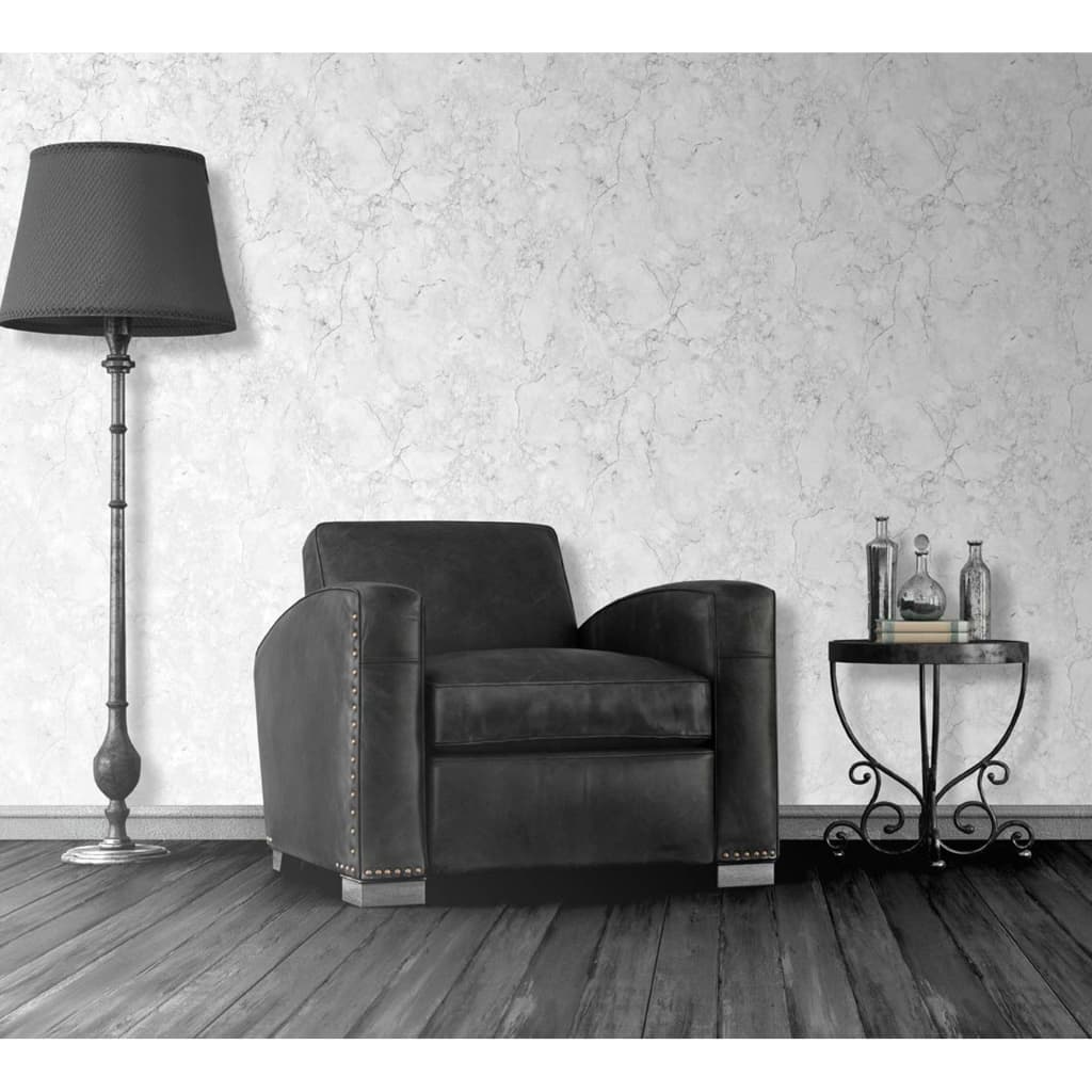 DUTCH WALLCOVERINGS Veggpanel marmor grå