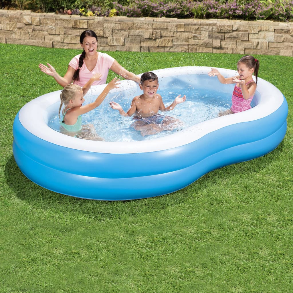 Bestway Big Lagoon Familiebasseng 262x157x46 cm