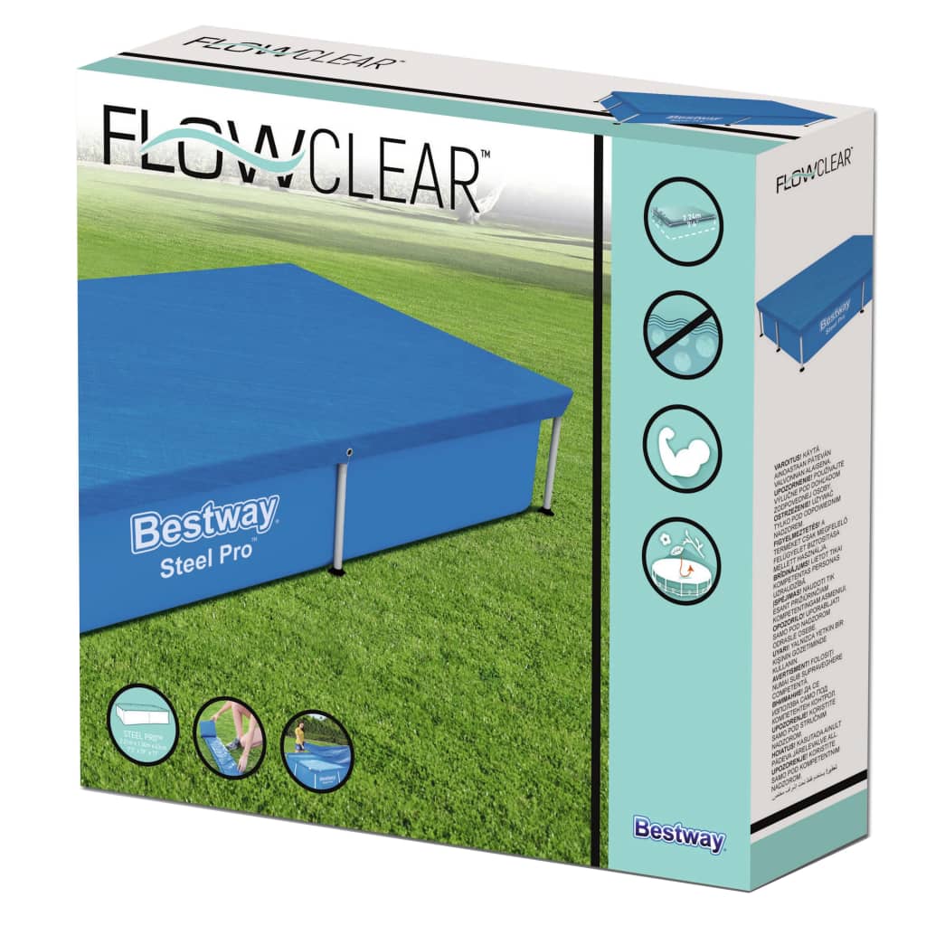 Bestway Bassengtrekk Flowclear 221x150 cm