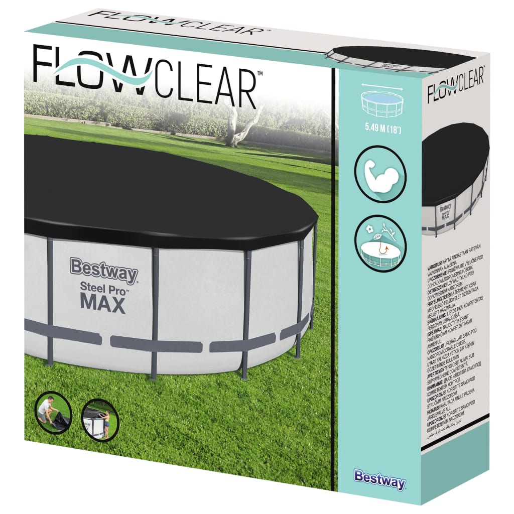 Bestway Bassengtrekk Flowclear Fast Set 555 cm