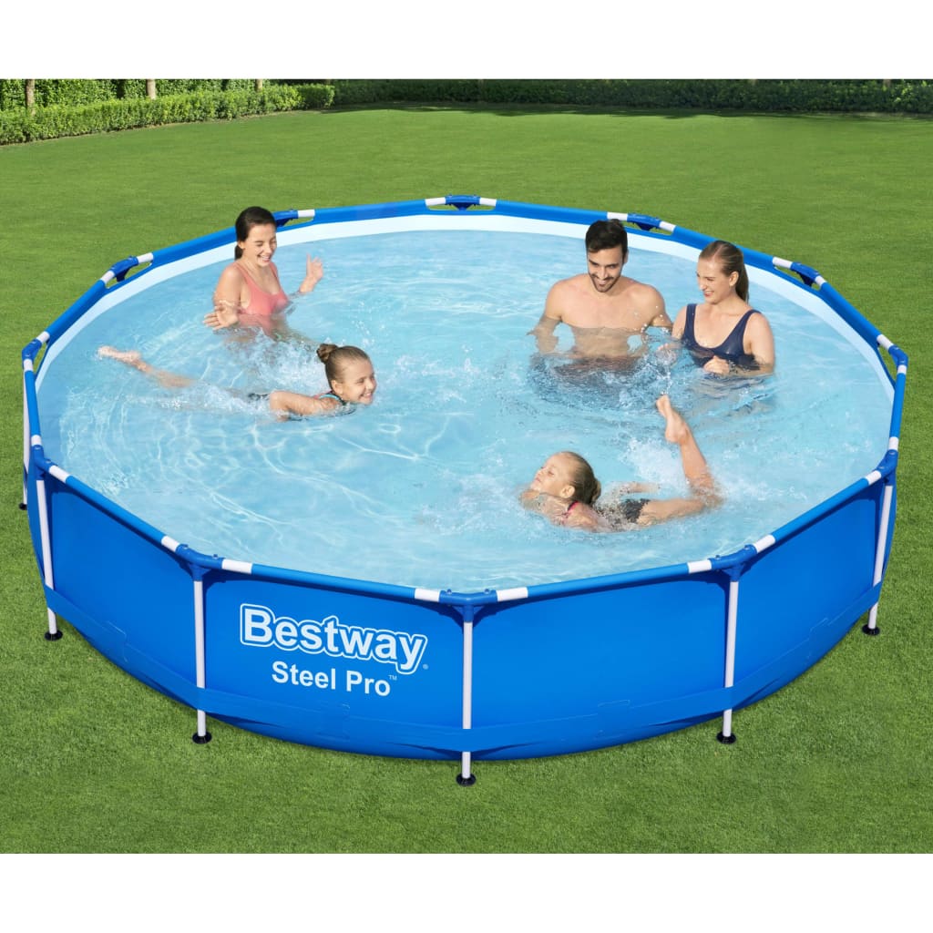 Bestway Steel Pro Rammebasseng 366x76 cm