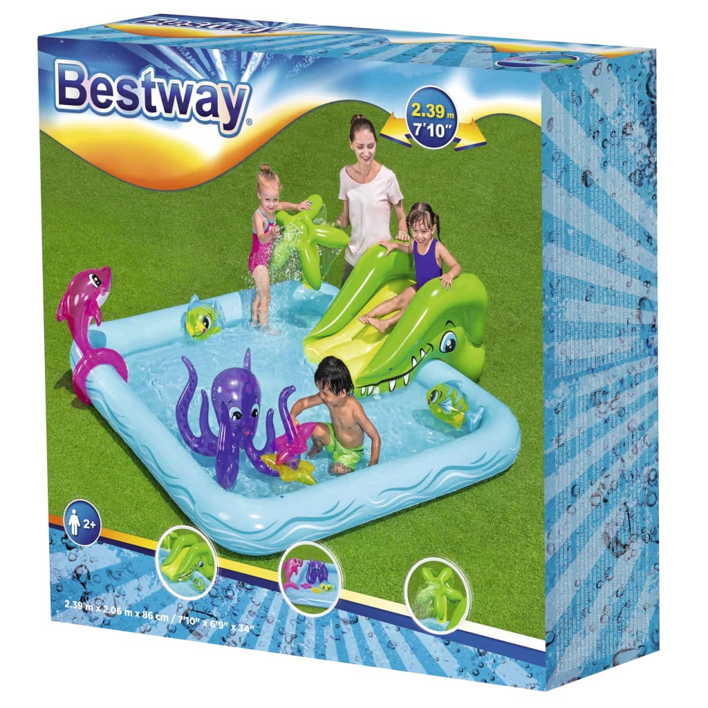 Bestway Fantastisk akvariebasseng 239x206x86 cm