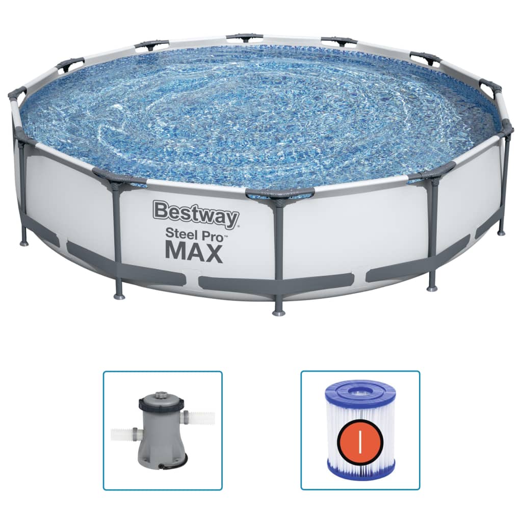 Bestway Svømmebasseng Steel Pro MAX 366x76 cm