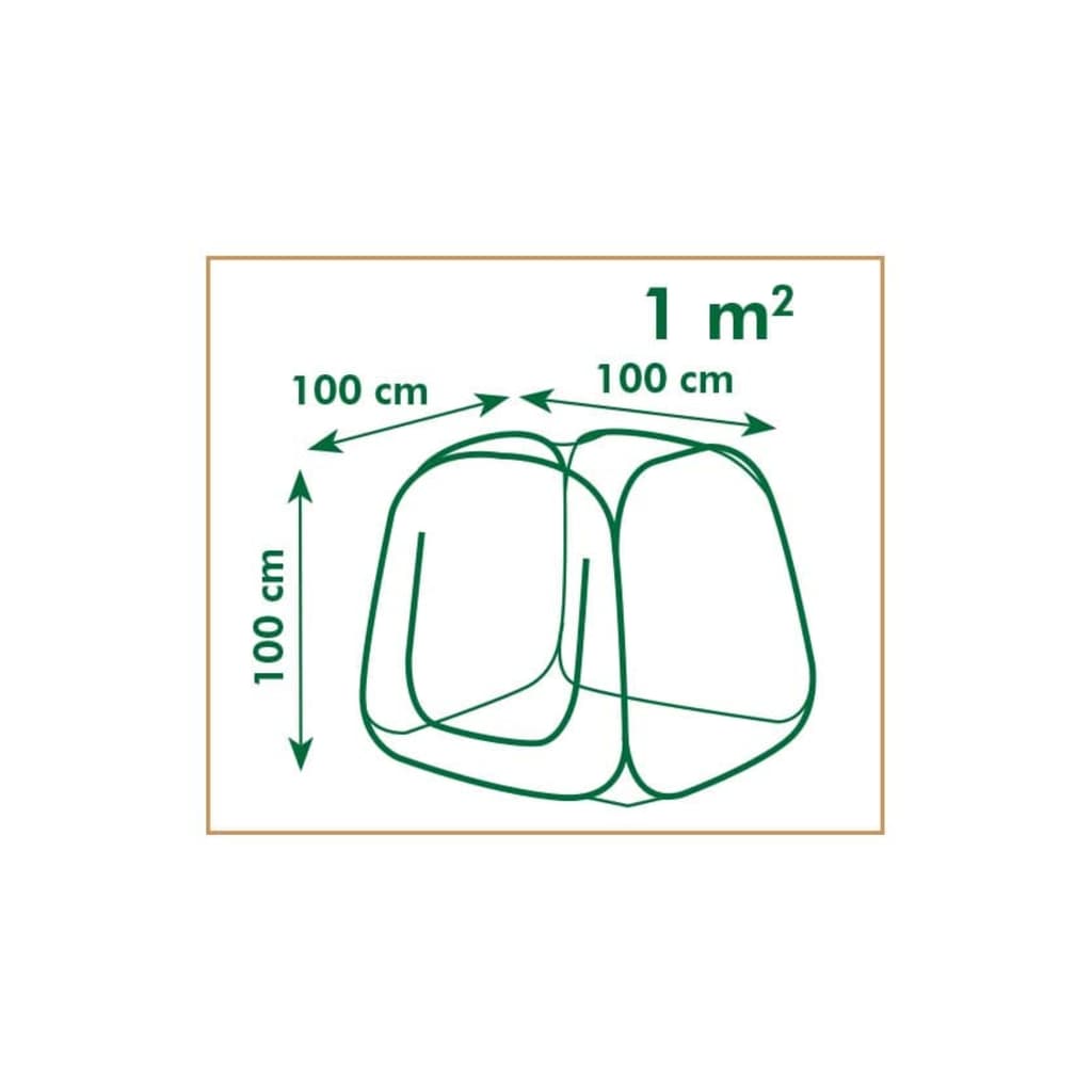 Nature Pop-up Drivhus 100 x 100 x 100 cm 6020409