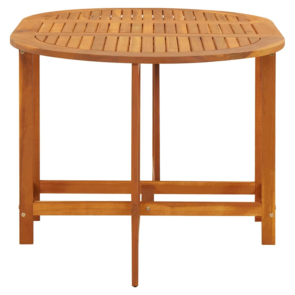 Hagebord 130x90x72 cm heltre akasie