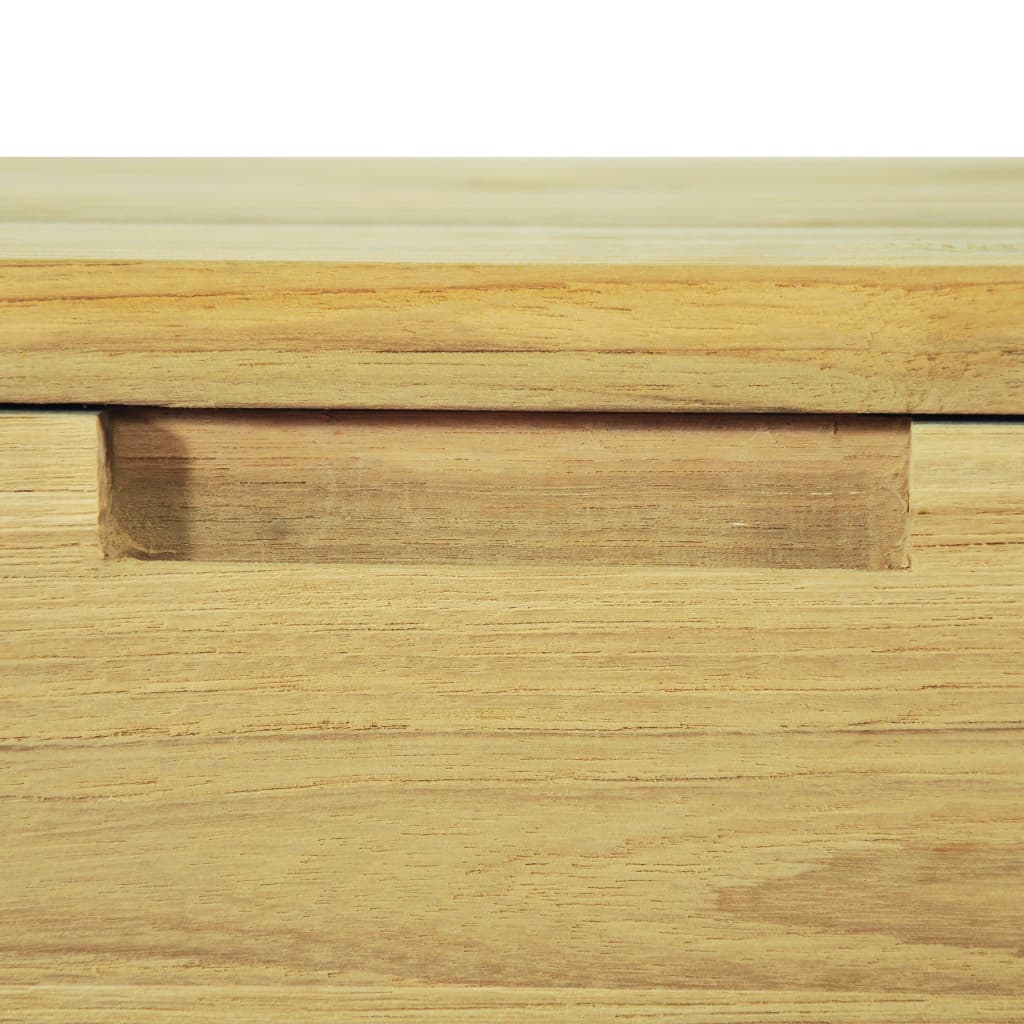 Konsollbord 120x35x76 cm massiv teak