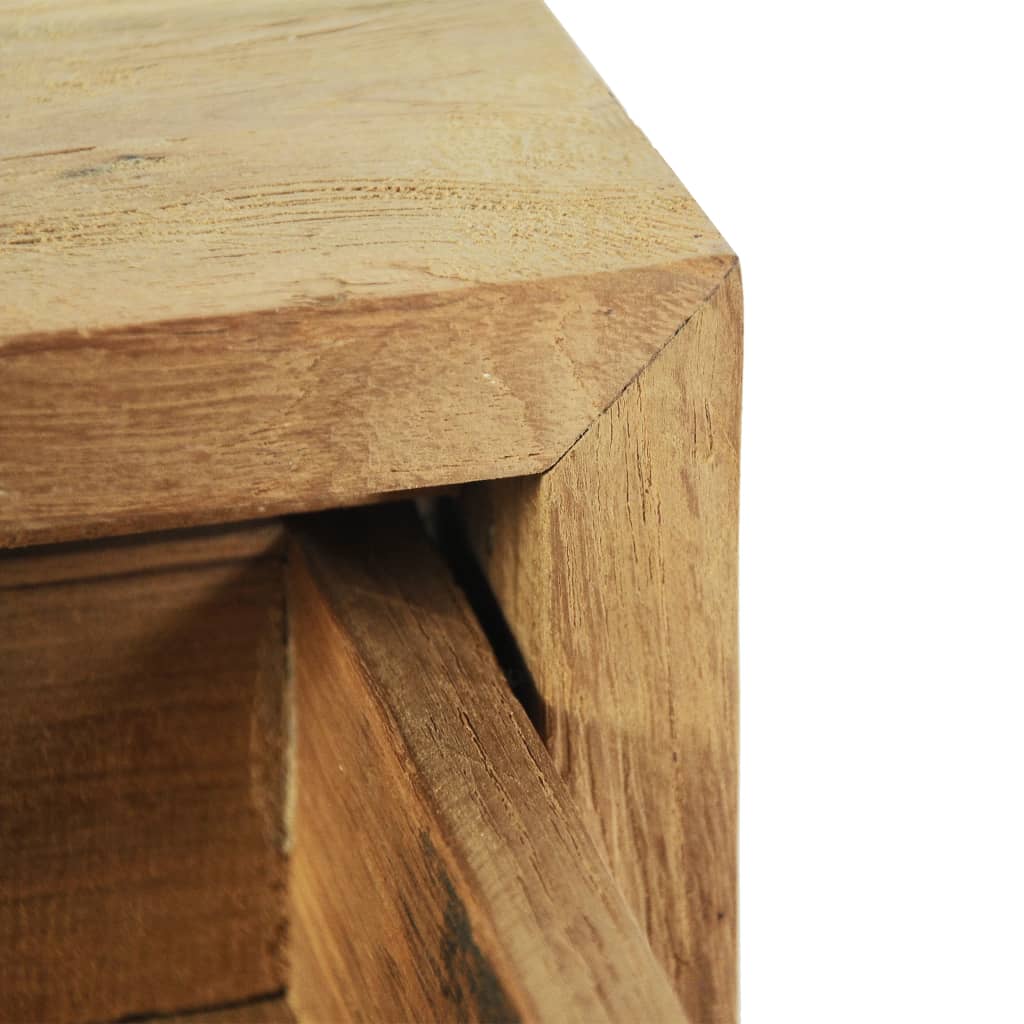 Nattbord 40x30x50 cm massiv teak
