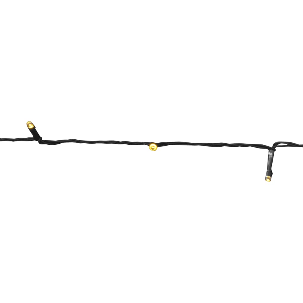 Soldrevet LED-lyslenke 2 stk varm hvit
