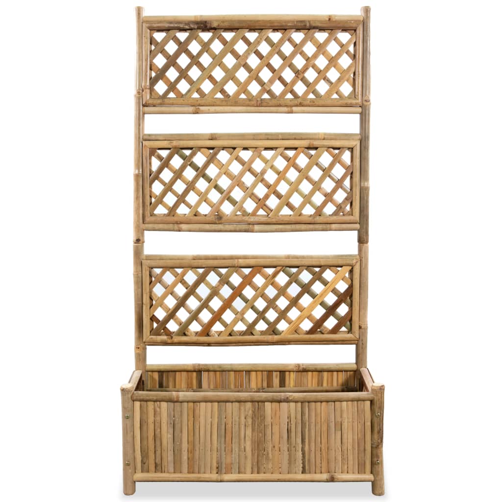 Høybed med espalier bambus 70 cm