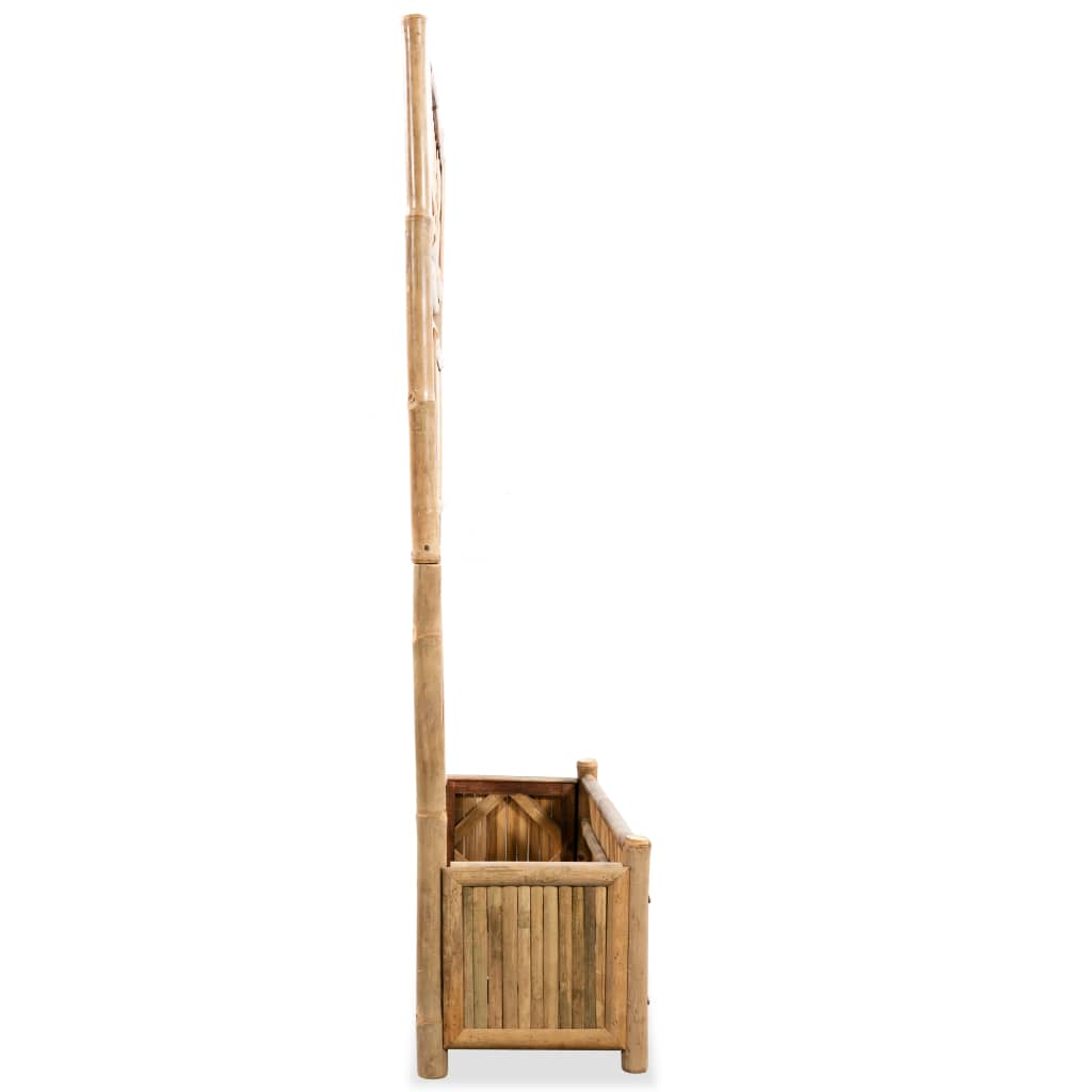 Høybed med espalier bambus 70 cm