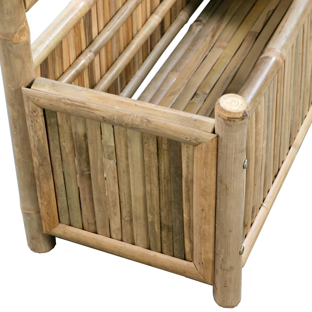 Høybed med espalier bambus 70 cm