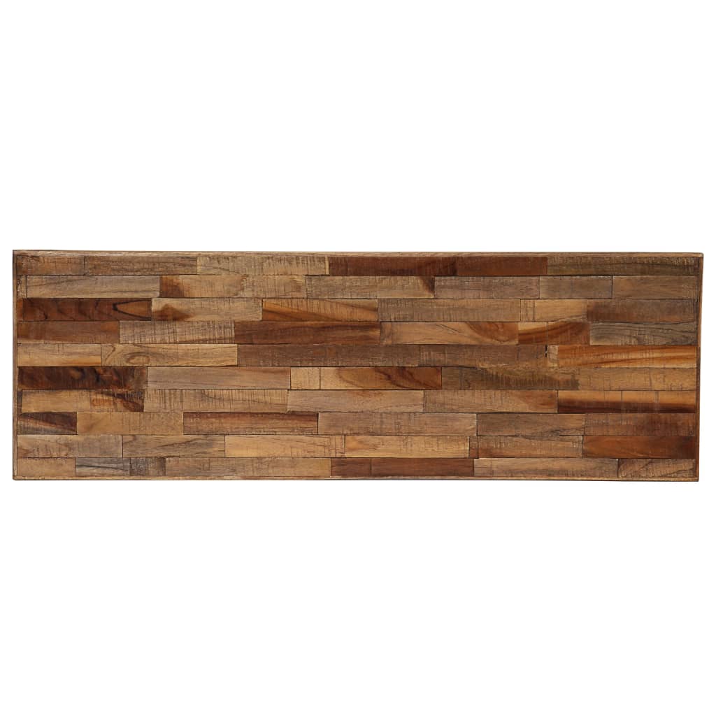 Konsollbord gjenvunnet heltre teak 90x30x76 cm