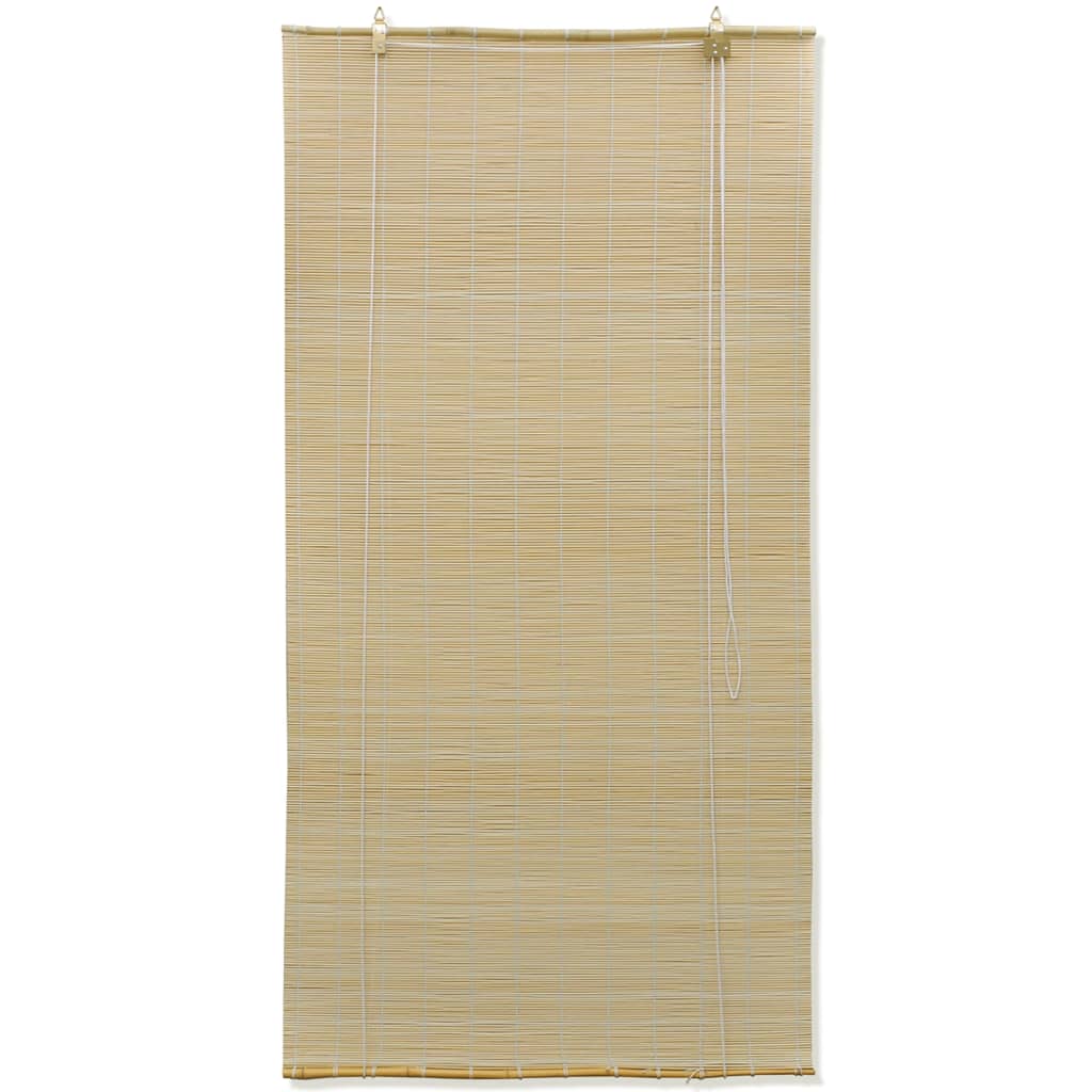 Rullegardin bambus 80x220 cm naturell