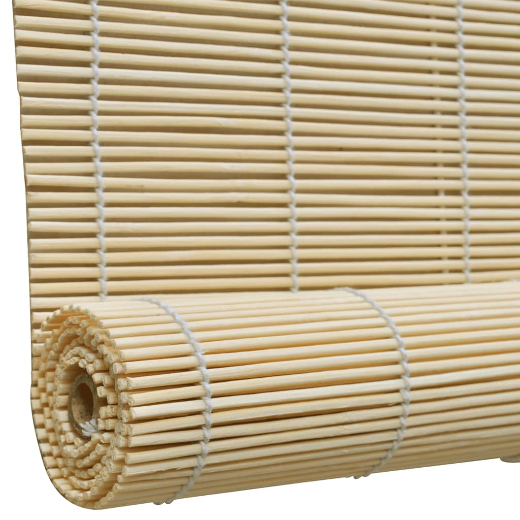 Rullegardin bambus 80x220 cm naturell