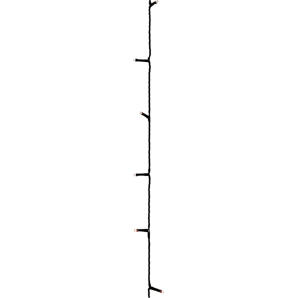 Lysslynge med 400 lysdioder 40 m 8 lyseffekter varmhvit