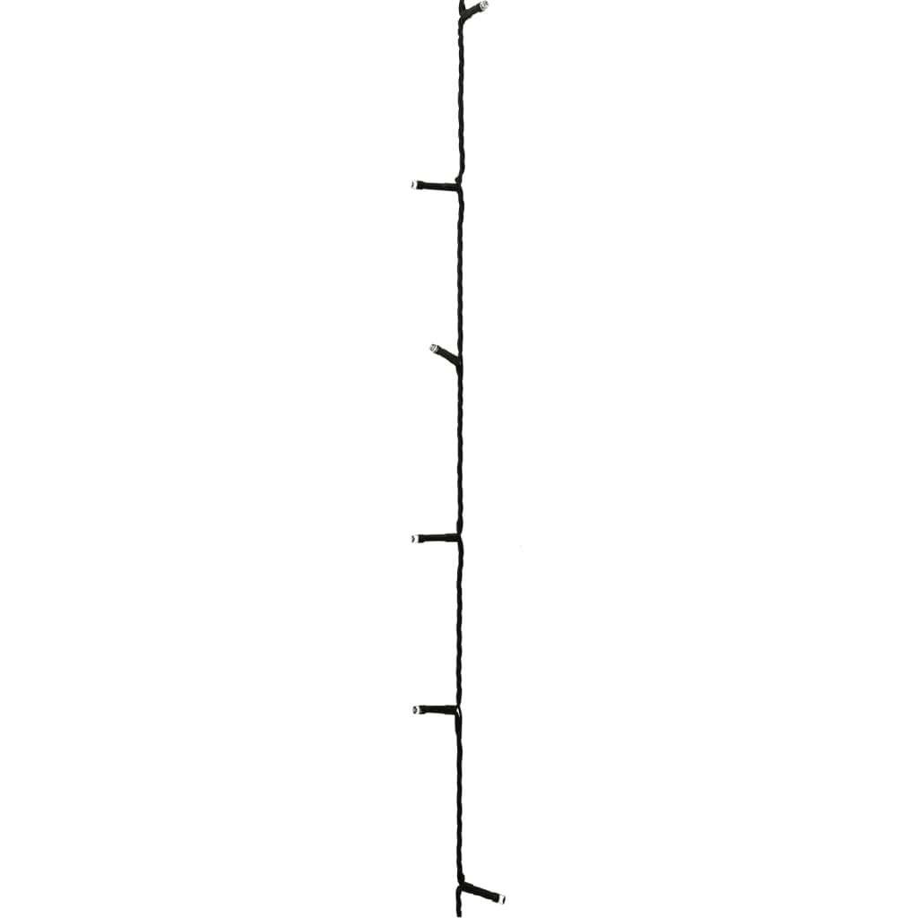 Lysslynge med 400 lysdioder 40 m 8 lyseffekter varmhvit