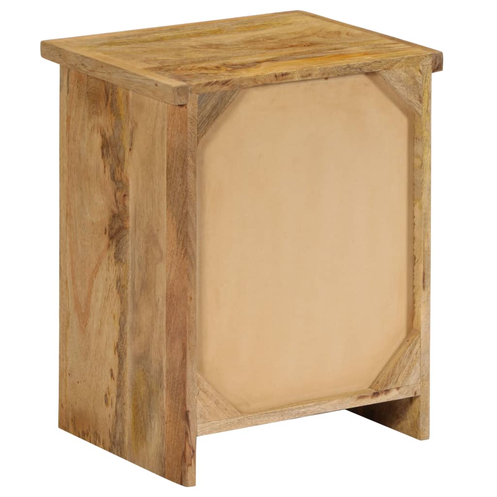 Nattbord heltre mango 40x30x50 cm