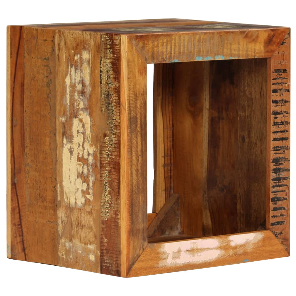 Krakk gjenvunnet heltre 40x30x40 cm