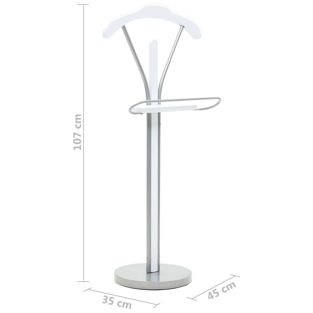 Dresstativ 45x35x107 cm hvit