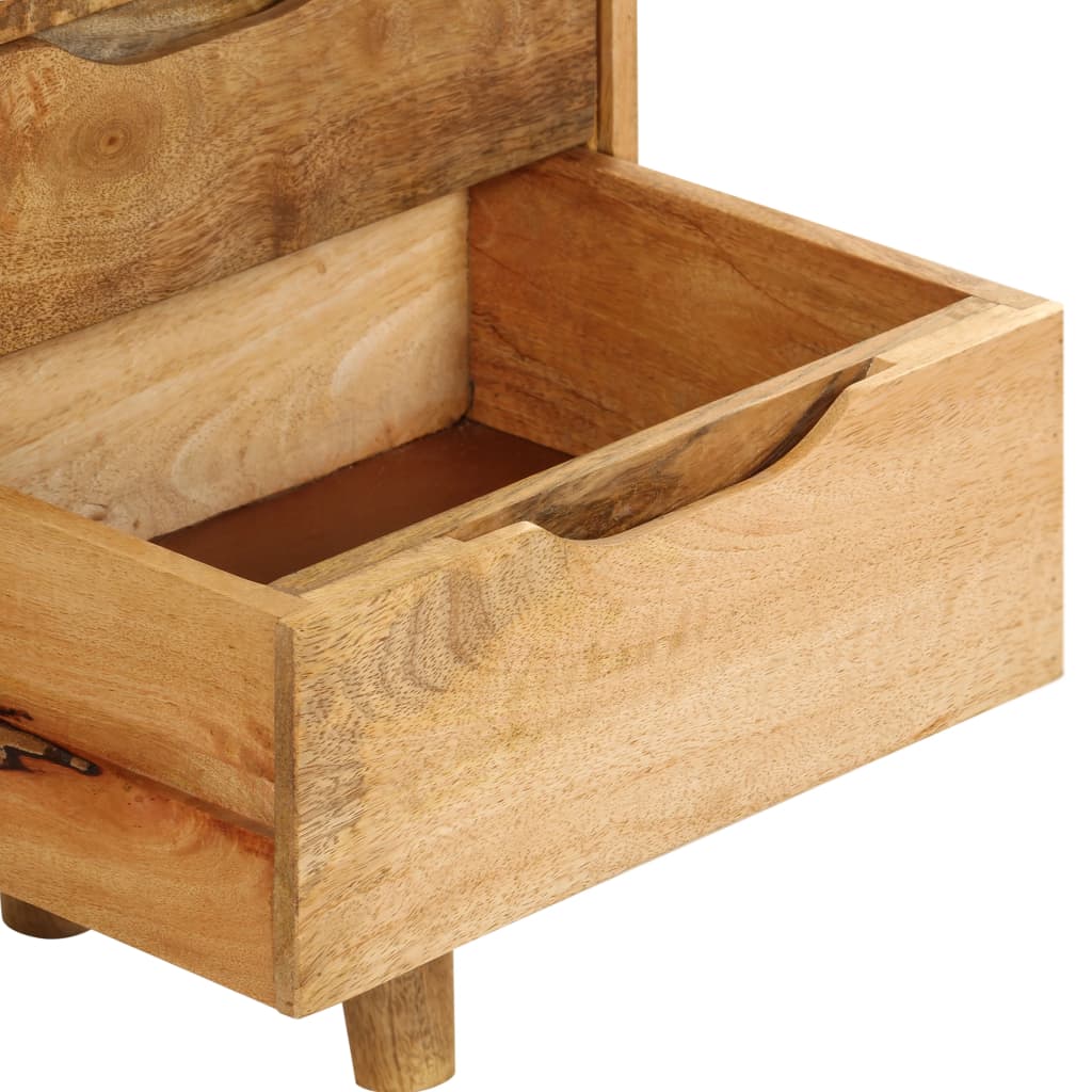 Nattbord heltre mango 40x30x59,5 cm