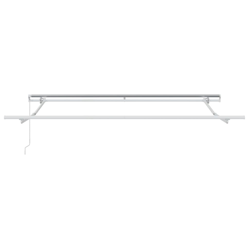 Markise Manual Hvit 3,5 x 2,5 m Metall