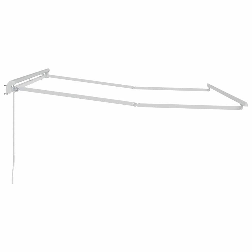 Markise Manual Hvit 3,5 x 2,5 m Metall