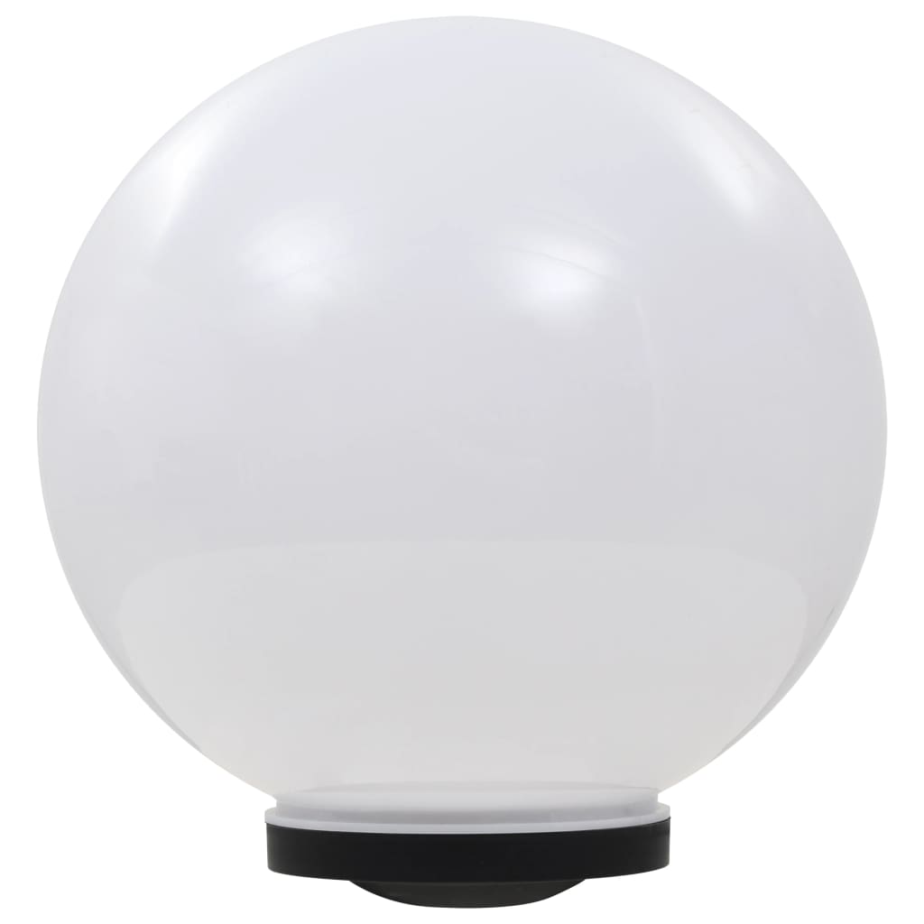 Utendørs sollampe LED kuleformet 40 cm RGB