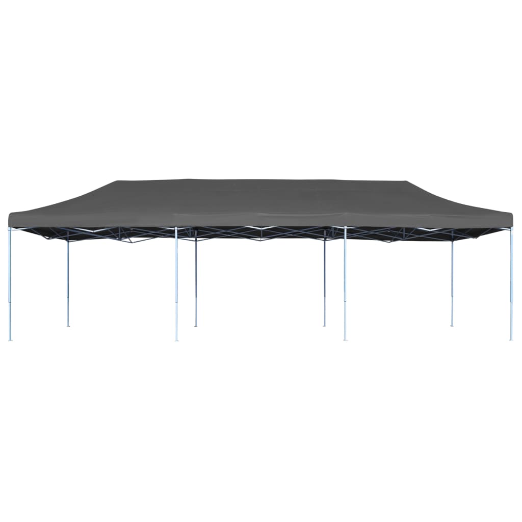 Foldbart popup festtelt 3x9 m antrasitt